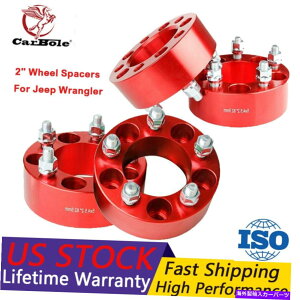 �X�y�[�T�[ 4PCS 2 "�z�C�[���X�y�[�T�[�A�_�v�^�[5x4.5�W�[�v�����O���[�p1500 GMC TJ YJ XJ KJ�X�^�b�h 4Pcs 2" Wheel Spacers Adapter 5x4.5 For Jeep Wrangler 1500 GMC TJ YJ XJ KJ Studs