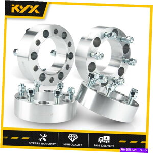 Xy[T[ 4pc 2''inch 6x5.5-6x5.5zC[Xy[T[A_v^[14x1.25YteBA 4pc 2''inch 6x5.5-6x5.5 Wheel Spacers Adapter 14x1.25 Fits Nissan Frontier