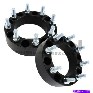 �X�y�[�T�[ �i2�j2 "8x170�z�C�[���X�y�[�T�[8���O�A�_�v�^�[14x1.5�t�@�C���X�^�b�h�t�B�b�g�t�H�[�hF250 F350 (2) 2" 8x170 Wheel Spacers 8 Lug Adapters 14x1.5 Fine Studs fits Ford F250 F350