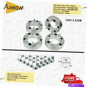 スペーサー 4pc 1.5 "厚さ6x5.5?6x5.5エスカレード/シルバラド/タホ用のホイールアダプタースペーサー 4PC 1.5" THICK 6X5.5 to 6x5.5 WHEEL ADAPTER SPACER FOR ESCALADE/SILVERADO/TAHOE