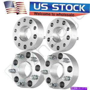 �X�y�[�T�[ 4PCS 2 "�n�u�Z���g���b�N�z�C�[���X�y�[�T�[5x5.5�A�_�v�^�[9/16"�_�b�WRAM 1500�p�X�^�b�h 4Pcs 2" Hubcentric Wheel Spacers 5x5.5 Adapters 9/16" Studs For Dodge Ram 1500