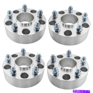 Xy[T[ 4PCS50mm̃nuZgbNzC[Xy[T[5x5.5A_v^[9/16 for RAM 1500_R^ 4Pcs 50mm Thick Hubcentric Wheel Spacers 5x5.5 Adapters 9/16 For Ram 1500 Dakota