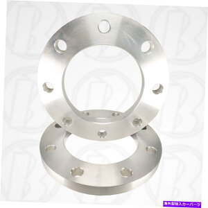Xy[T[ 2 PCBAJ8O6.5 "zC[Xy[T[1" 2 pc. USA MADE 8 Lug 6.5" Wheel Spacers 1" Thick