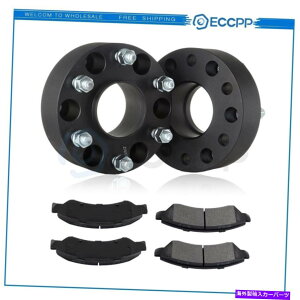 Xy[T[ ECCPP 2PCzC[Xy[T[4PCSLfbNGXJ[hp̃tgZ~bNfBXNu[Lpbh ECCPP 2Pc Wheel Spacers 4pcs Front Ceramic Disc Brake Pads For Cadillac Escalade