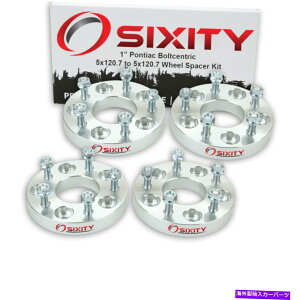 Xy[T[ 4PC 1 "|eBAbNt@CAo[hpzC[Xy[T[PRIXA_v^[OX^bh5x120.7 ku 4pc 1" Wheel Spacers for Pontiac Firebird Prix Adapters Lugs Studs 5x120.7 ku