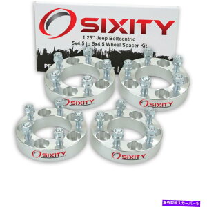 Xy[T[ 4PC 1.25 "W[vR}`̃zC[Xy[T[Oh`FL[oeB5x4.5 DC 4pc 1.25" Wheel Spacers for Jeep Comanche Grand Cherokee Liberty 5x4.5 dc