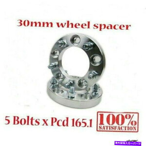 Xy[T[ 2PCS 30zC[Xy[T[A_v^[5x165.1 5x6.5h[o[fBtF_[fBXJo[p 2pcs 30 Wheel Spacer Adapter 5x165.1 5x6.5 For Land Rover Defender Discovery