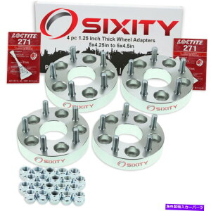 Xy[T[ 4PC 1.25 "5x4.25"5x4.5 "zC[Xy[T[sbNAbvgbNSUV CRpA_v^[ 4pc 1.25" 5x4.25" to 5x4.5" Wheel Spacers Adapters for Pickup Truck SUV cr