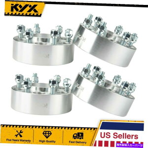 �X�y�[�T�[ 4PC 2 "�z�C�[���X�y�[�T�[�A�_�v�^�[6x5-12x1.5 4PC 2" Wheel Spacers Adapters 6x5-12x1.5 For Chevrolet Oldsmobile GMC Buick