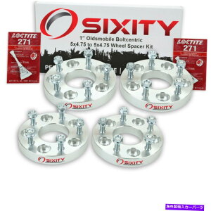 �X�y�[�T�[ 4PC 1 "Oldsmobile Cutlass Supreme Adapters Lugs�̃z�C�[���X�y�[�T�[5x4.75 Vn 4pc 1" Wheel Spacers for Oldsmobile Cutlass Supreme Adapters Lugs 5x4.75 vn