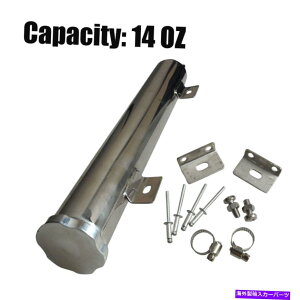 coolant tank 2 "x 10"14IXXeX|WG[^[N[gI[o[t[v[N^N 2" X 10" Polished 14 OZ Stainless Steel Radiator Coolant Overflow Puke Tank