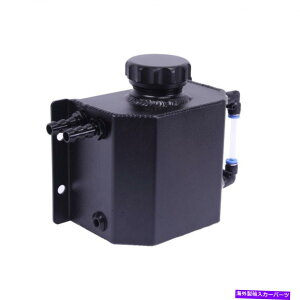 coolant tank ubN1LA~jEJ[GWICLb`LwN[g^N/Lbv BLACK 1L Aluminum Car Engine Oil Catch Can Reservoir Coolant Tank With/Cap