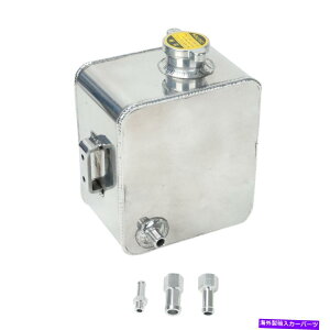 coolant tank 2.5Ljo[TA~jEN[gWG[^[I[o[t[񕜐^N{gv 2.5L Universal Aluminum Coolant Radiator Overflow Recovery Water Tank Bottle PRO