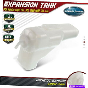 coolant tank z_VrbNf\1993-1997 1.5L 1.6Lp̃GWN[ggg^N Engine Coolant Expansion Tank w/ Cap for Honda Civic Del Sol 1993-1997 1.5L 1.6L