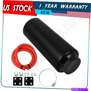 coolant tank jo[TA~jEv~AWG[^[N[gI[o[t[cEH[^[ubN^N Universal Aluminum Premium Radiator Coolant Overflow Expansion Water Black Tank