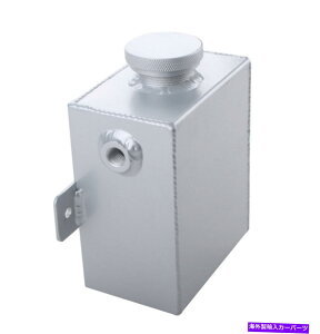 coolant tank 1.2Ljo[TA~jEWG[^[I[o[t[N[g񕜖c^NVo[ 1.2L Universal Aluminum Radiator Overflow Coolant Recovery Expansion Tank Silver