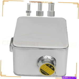 coolant tank 1 PC 2.5LVo[jo[TA~jEWG[^[N[gI[o[t[^N{g 1 PC 2.5L Silver Universal Aluminum Radiator Coolant Overflow Water Tank Bottle