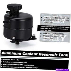 coolant tank ~jN[p[S R52 R53RADIATORwb_[gEH[^[N[g^N̓Lbvt for Mini Cooper S R52 R53Radiator Header Expansion Water Coolant Tank Can W/Cap