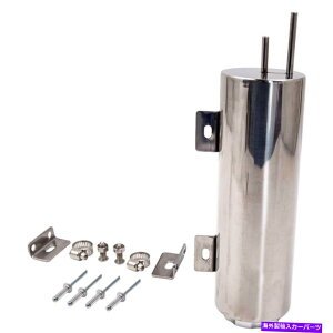 coolant tank �N�[�����g�I�[�o�[�t���[���J�o���I�C���^���N�����X�e�����X�|3 "x9"�v�[�N��32oz Coolant Overflow Recovery Oil Tank Polished Stainless Steel 3"x9" Puke Can 32OZ