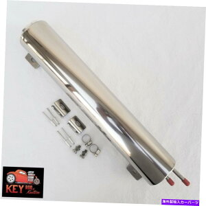 coolant tank 3 "x 16"ꂽXeX|I[o[t[U[o[^NWG[^[N[g50IX 3"x 16" Polished Stainless Steel Over Flow Reservoir Tank Radiator Coolant 50OZ