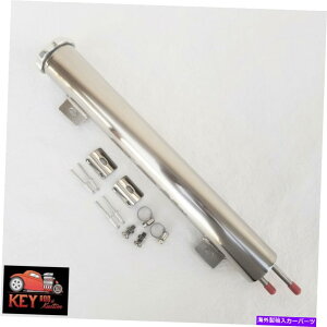coolant tank 2 "x 15"ꂽXeX|I[o[t[U[o[^NWG[^[N[g24oz 2"x 15" Polished Stainless Steel Over Flow Reservoir Tank Radiator Coolant 24OZ