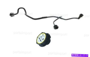 coolant tank {{S90 V60 XC60 XC90p̃N[gu[U[z[Xtc^NLbv Coolant Breather Hose w/ Expansion Tank Cap for Volvo S90 V60 XC60 XC90