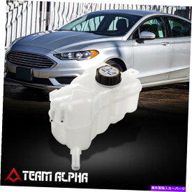 coolant tank 2017-2020 Fusion/MKZ 2.0Lターボクーラントオーバーフロー貯水池タンク付き Fits 2017-2020 Fusion/MKZ 2.0L Turbo Coolant Overflow Reservoir Tank with Cap