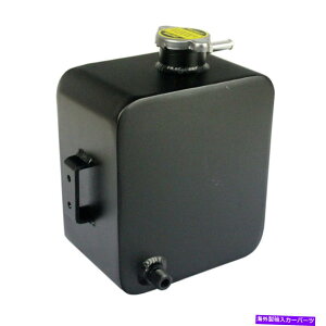 coolant tank 2.5N[gc^N{gwb_[A~jEjo[TubN 2.5 Coolant Water Expansion Tank Bottle Header Aluminium Alloy Universal Black