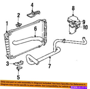 coolant tank Ford OEMWG[^[N[gI[o[t[grF3AZ8A080A FORD OEM Radiator-Coolant Overflow Expansion Reservoir Tank F3AZ8A080A
