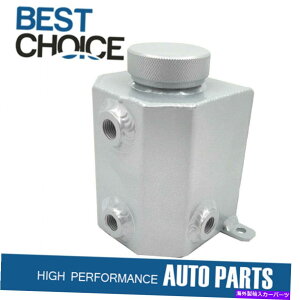 coolant tank �����A���~�j�E���N�[�����g�񕜊g���X�[�p�[�`���[�W���[�����r�^���N1/2 NPT Alloy Aluminum Coolant Recovery Expansion Supercharger Reservoir Tank 1/2 NPT