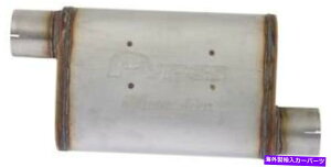 }t[ Pypes T409XeX|14 "3"ItZbgCbg-3 "̃Xg[gv}t[ Pypes T409 Stainless Steel 14" Street Pro Muffler with 3" Offset Inlet - 3"