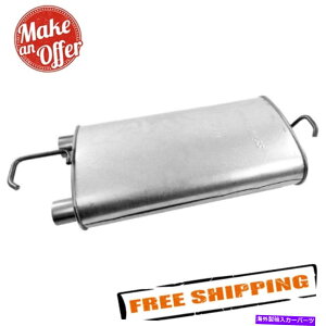 �}�t���[ �E�H�[�J�[�G�L�]�[�X�g21641�Â��ȃt���[�X�e�����X�X�`�[���I�[�o���x�A�G�L�]�[�X�g�}�t���[ Walker Exhaust 21641 Quiet-Flow Stainless Steel Oval Bare Exhaust Muffler�y���s�A���i�z