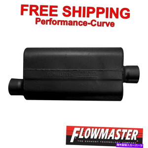 �}�t���[ �t���[�}�X�^�[50�V���[�Y�f���^�t���[�p�t�H�[�}���X�}�t���[3 O/C 943051 Flowmaster 50 Series Delta Flow Performance Muffler 3 O/C 943051�y���s�A���i�z