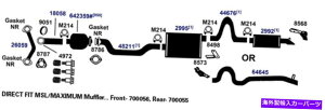 �}�t���[ 7560-AG�r�C�}�t���[��2012-2014 Ford Expedition King Ranch�ɓK�����܂� 7560-AG Exhaust Muffler Fits 2012-2014 Ford Expedition King Ranch�y���s�A���i�z