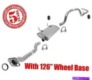 }t[ tH[hW[p̉pCv}t[e[pCv1998-2000 126 "zC[x[X Extension Pipe Muffler Tail Pipe for Ford Ranger 1998-2000 With 126" Wheel Base