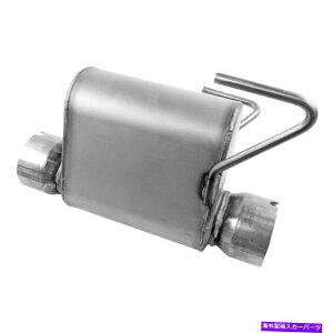 �}�t���[ ����2500 11-12�E�H�[�J�[�Â��ȃt���[�X�e�����X�X�`�[���I�[�o���x�A�G�L�]�[�X�g�}�t���[ For Ram 2500 11-12 Walker Quiet-Flow Stainless Steel Oval Bare Exhaust Muffler�y���s�A���i�z