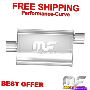}t[ 2.5 o/c -5x8ȉ~`18 "{fB}Oit[rCptH[}X}t[SS 12256 2.5 O/C - 5x8 Oval 18" Body MagnaFlow Exhaust Performance Muffler SS 12256