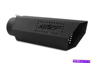 }t[ MBRPjo[TwbNX`bv4C16C`̒tS - R[eBO MBRP Universal Hex Tip 4in Inlet 16in Length w/o Logo - Black Coated