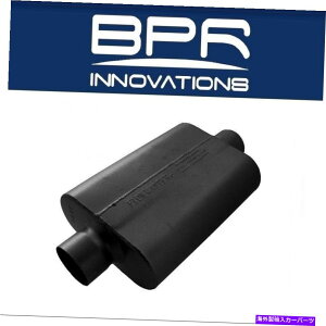 �}�t���[ �t���[�}�X�^�[40�V���[�Y���j�o�[�T���}�t���[DF 3 �Z���^�[�C�� / 3�Z���^�[�A�E�g-943040 Flowmaster 40 Series Universal Muffler DF 3 Center In / 3 Center Out - 943040�y���s�A���i�z