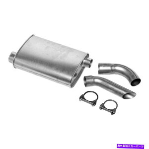 }t[ V{[Rxbg74-82GL][Xg}t[X[p[^[{A~_X`[̏q For Chevy Corvette 74-82 Exhaust Muffler Super Turbo Aluminized Steel Passenger