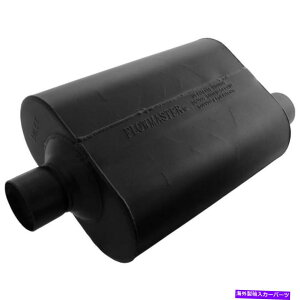 �}�t���[ Flowmaster Muffler 952547;�X�[�p�[40�V���[�Y�A���~�_2.50 �Z���^�[2.50�I�t�Z�b�g Flowmaster Muffler 952547; Super 40 Series Aluminized 2.50 Center 2.50 Offset�y���s�A���i�z