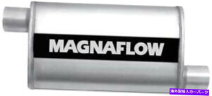 �}�t���[ 1930-2007 GM/GMC Magnaflow 4x9 Oval 14 �X�e�����X�}�t���[�I�t�Z�b�g�C��/�I�t�Z�b�g 1930-2007 GM/GMC Magnaflow 4X9 Oval 14 Stainless Muffler Offset In/Offset Out�y���s�A���i�z