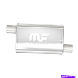 マフラー Magnaflow 14335-パフォーマンスステンレススチールマフラー（2.25 "ID/2.25" OD） Magnaflow 14335 - Performance Stainless Steel Muffler (2.25" ID/2.25" OD)