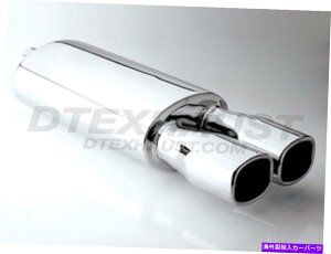�}�t���[ DTM-127�|�[�����h�̃X�e�����X�}�t���[�ȉ~�`�̎l�p�_�u���E�H�[��2.25 �C�����b�g24.5 DTM-127 POLISH STAINLESS MUFFLER OVAL SQUARE DOUBLE WALL 2.25 INLET 24.5 LONG