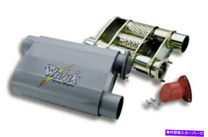 }t[ FlowTech 50560flt Warlock BypassV[YRacing Muffler Flowtech 50560FLT Warlock BYPASS Series Racing Muffler