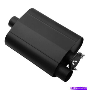 }t[ GL][Xg}t[EH[bNA~_X`[I[o[VOubNGL][Xg}t[2.5 " Exhaust Muffler Warlock Aluminized Steel Oval Racing Black Exhaust Muffler 2.5"