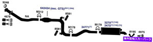 �}�t���[ 1988-1991 Ford F-350 5.8L V8�K�XOHV�̔r�C�}�t���[ Exhaust Muffler for 1988-1991 Ford F-350 5.8L V8 GAS OHV�y���s�A���i�z