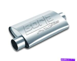 �}�t���[ Borla 40659 Proxs 2.5 �I�t�Z�b�g/�Z���^�[�p�t�H�[�}���X�}�t���[T-304�X�e�����X�| Borla 40659 ProXS 2.5 Offset/Center Performance Muffler T-304 Stainless Steel�y���s�A���i�z
