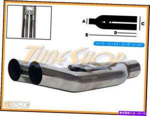�}�t���[ Aspec Blastpipes equaltips3 �C�����b�gT-304�X�e�����X���j�o�[�T���}�t���[�r�C ASPEC BLASTPIPES EQUAL TIPS 3 INLET T-304 STAINLESS UNIVERSAL MUFFLER EXHAUST�y���s�A���i�z