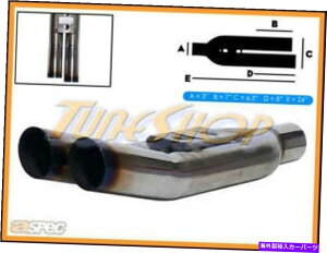 �}�t���[ Aspec Blastpipes Right Burnt Tips 3 �C�����b�gT-304���j�o�[�T���}�t���[�r�C ASPEC BLASTPIPES RIGHT BURNT TIPS 3 INLET T-304 UNIVERSAL MUFFLER EXHAUST�y���s�A���i�z